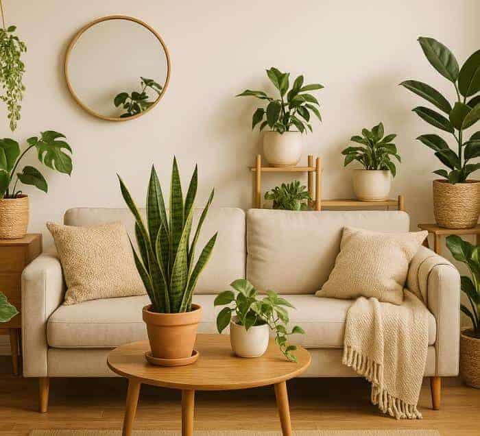 25 Ways to Decorate with Indoor Plants for a Fresh Look