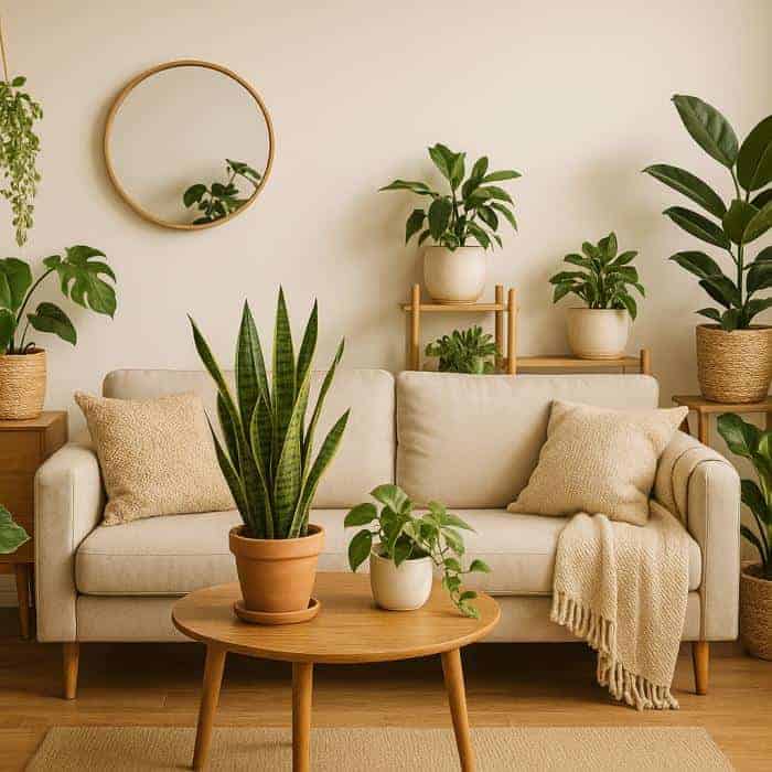 25 Ways to Decorate with Indoor Plants for a Fresh Look