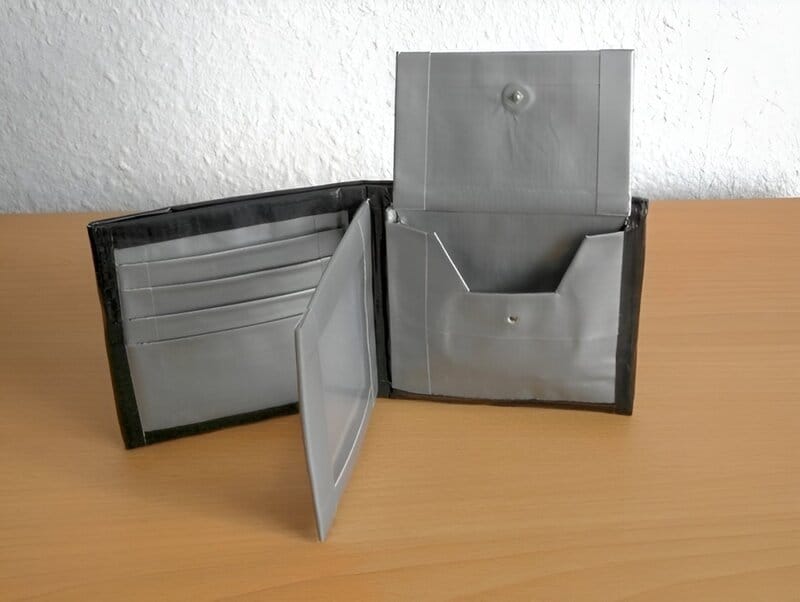 1. Duct Tape Wallet