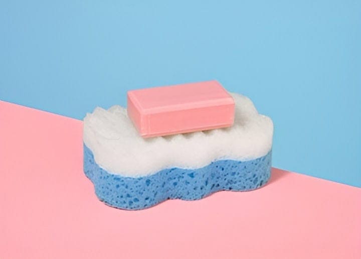 11. Sponge as a Soap Dish