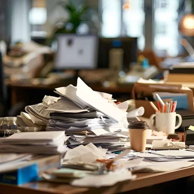 1. Piles of Organized Mess