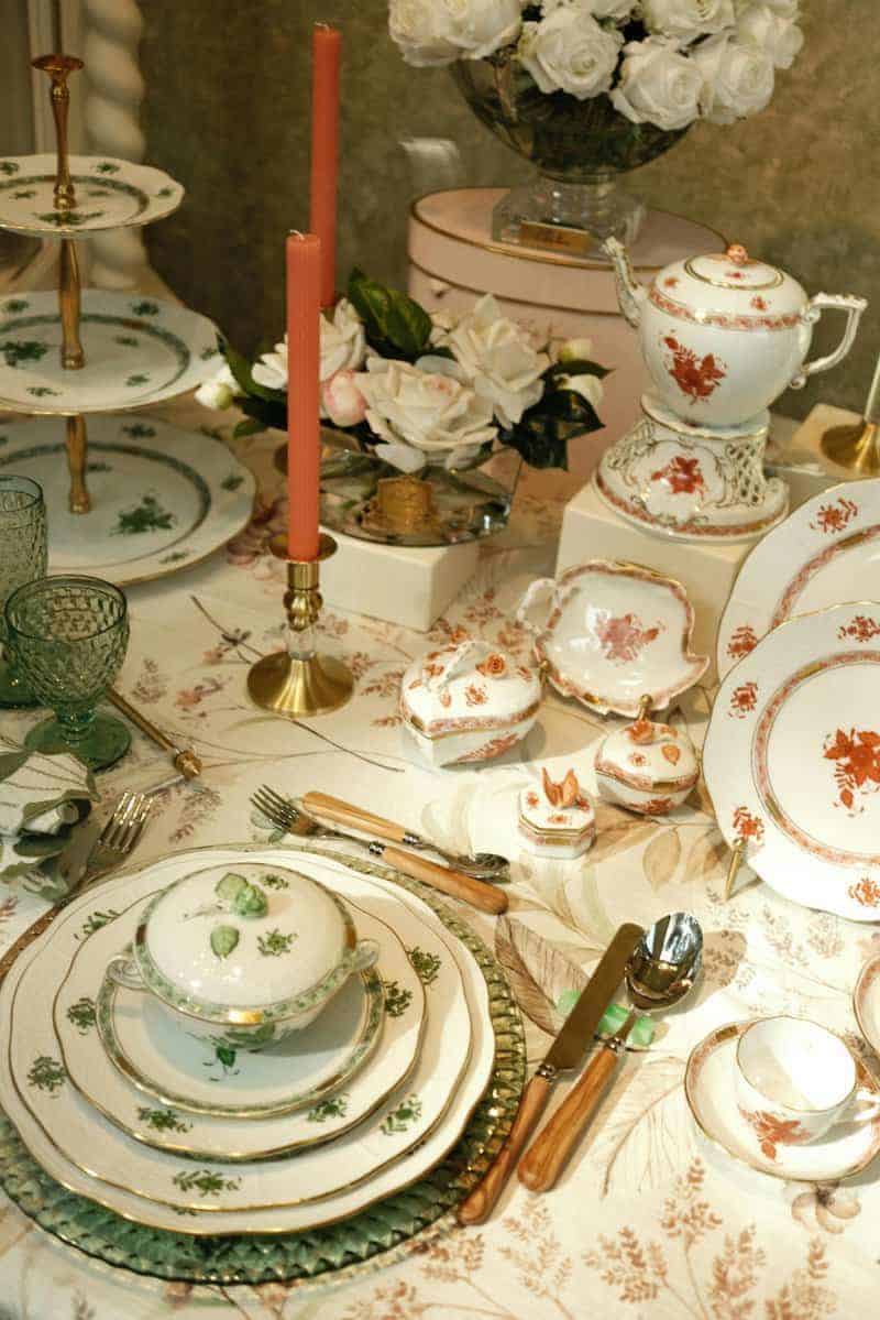 11. China Sets and Silverware