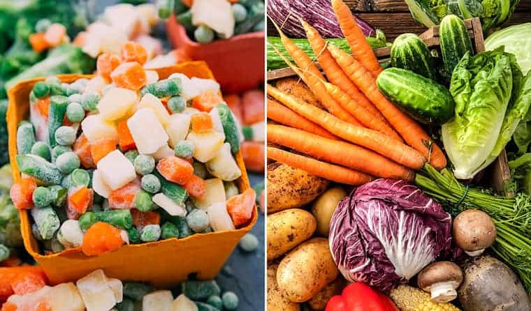 21. Frozen vs. Fresh Vegetables