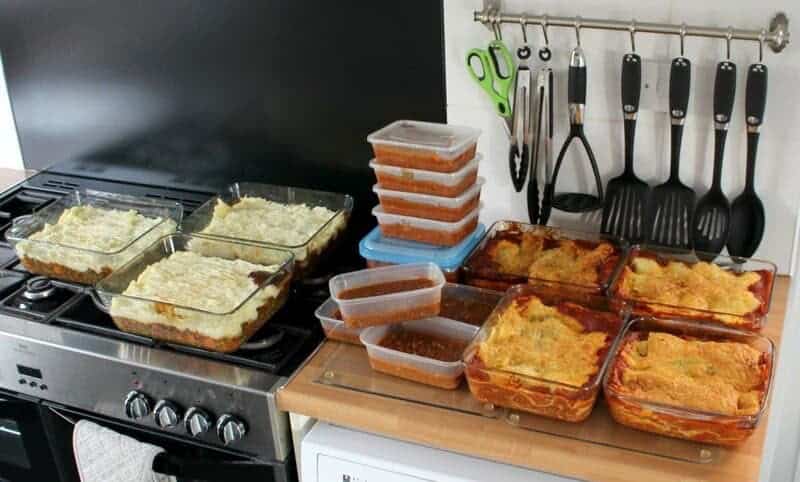 Batch Cook And Freeze Meals