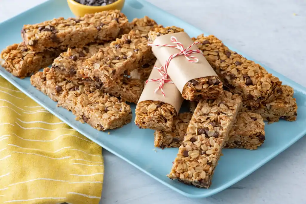 Chocolate Chip Granola Bars 4 2