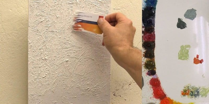 Credit Card As A Paint Scraper