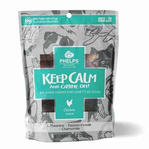 6. Phelps Wellness Collection Keep Calm & Canine On