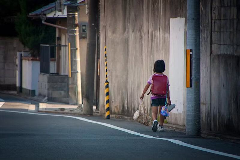 Girl Walking