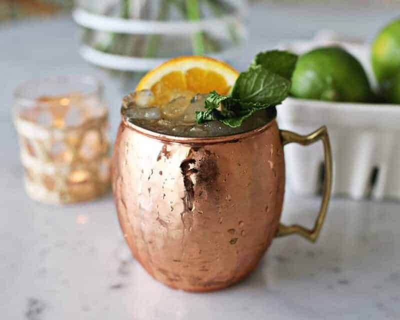 Mexican Mule Cocktail With Tequila 1024x819