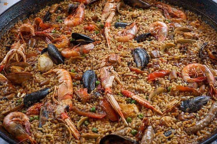 4. Paella - Spain