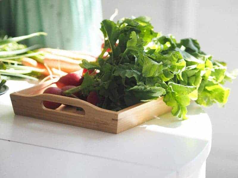 3. Radishes