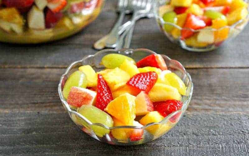 13. Pineapple in Fruit Salad