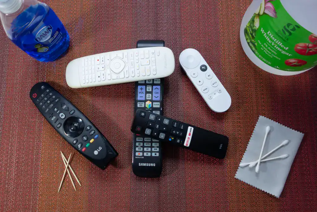 Sanitize Remote Controls And Electronics