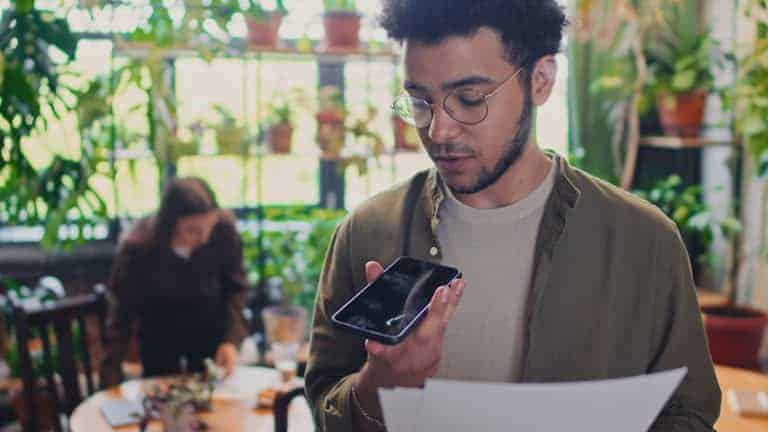 Talking On Speakerphone