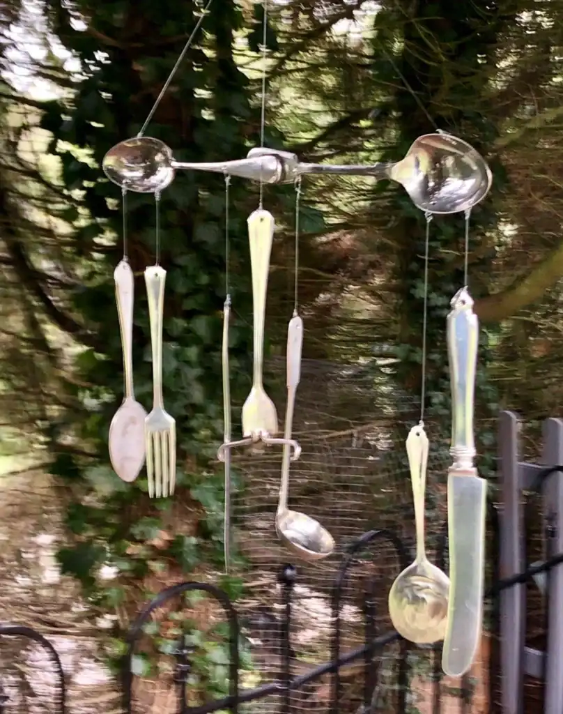 Wind Chimes From Cutlery
