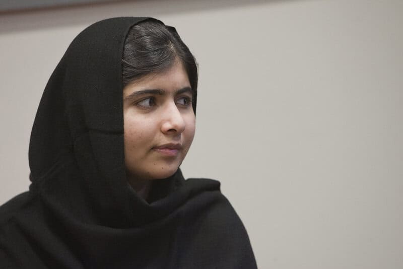 Malala yousafzai speaks at world bank headquarters on the international day of the girl