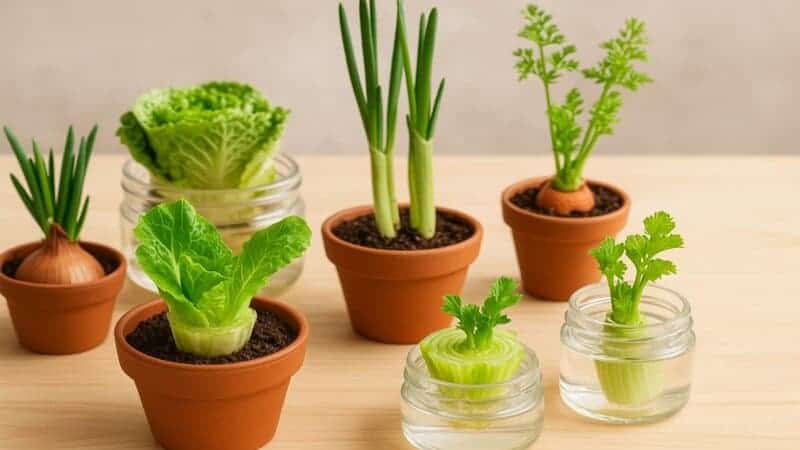 Free Food Forever: 31 Vegetables That Regrow From Kitchen Scraps