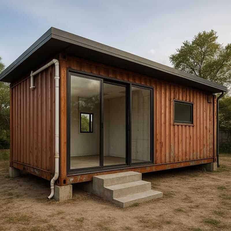 4. Converted Shipping Containers