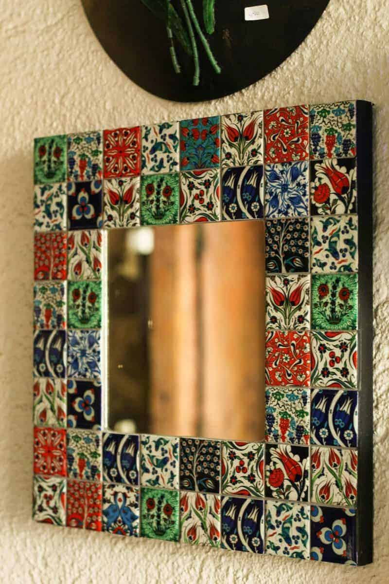 18. Mosaic Tile Mirror