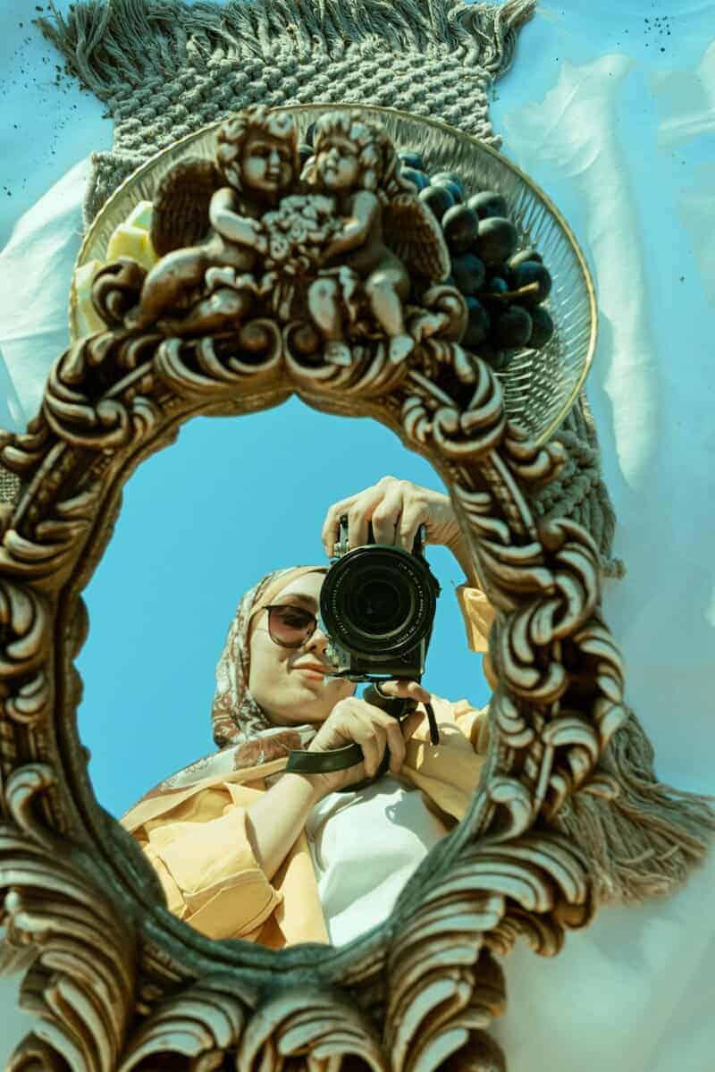 20. Statement Sculptural Mirror