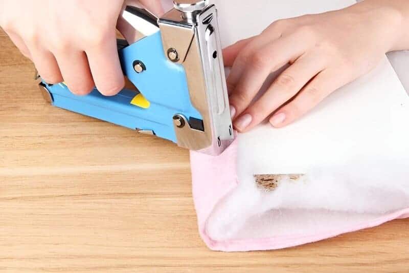 9. Repairing Torn Clothes with a Stapler