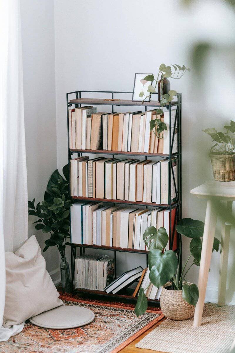8. Decorative Corner Shelves