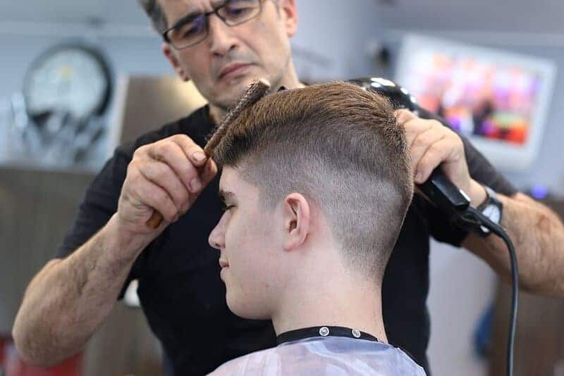 Haircut barber hairstyle barbershop