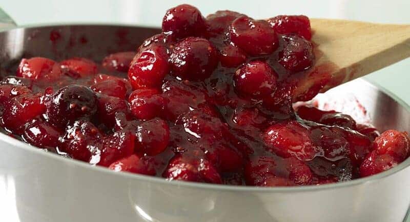 Homestyle cranberry sauce