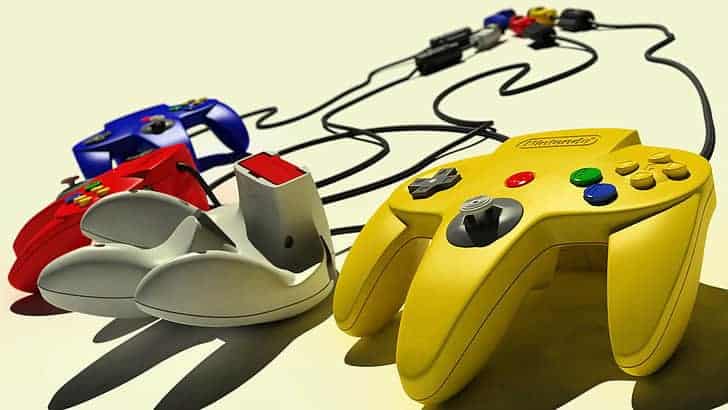 Nintendo 64 retro games controllers video games wallpaper preview