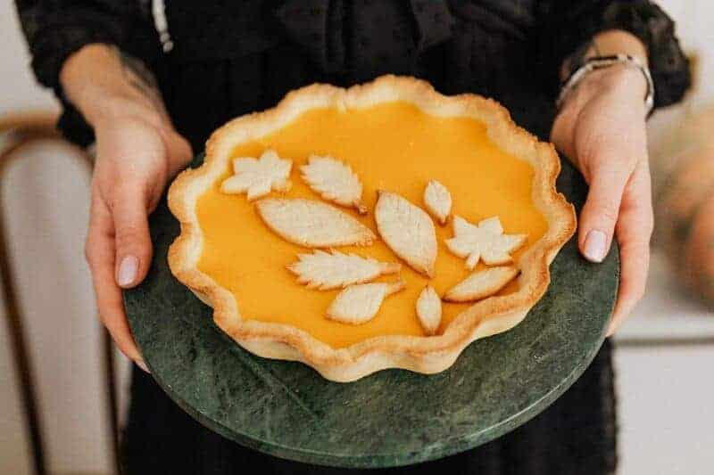 4. Pumpkin Cheesecake