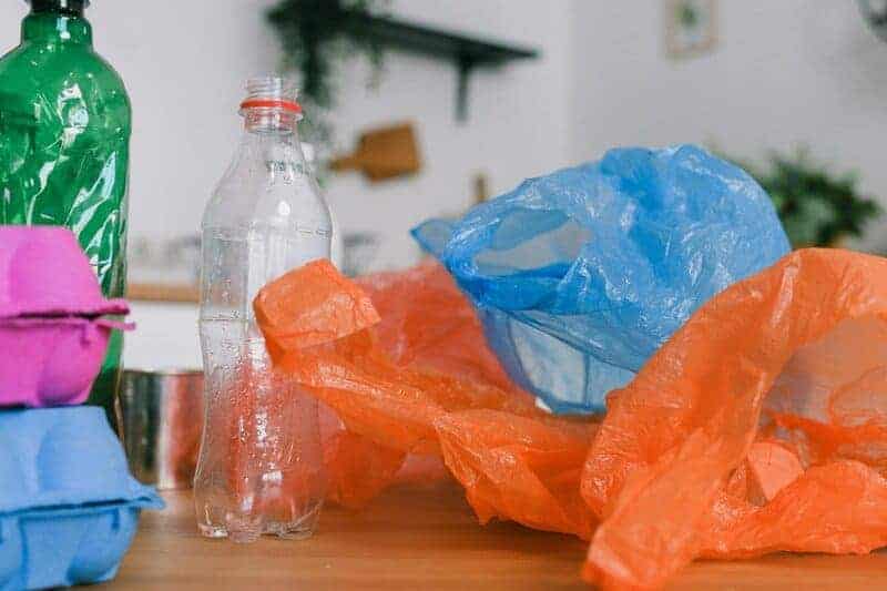 4. Plastic Bags and Takeout Containers