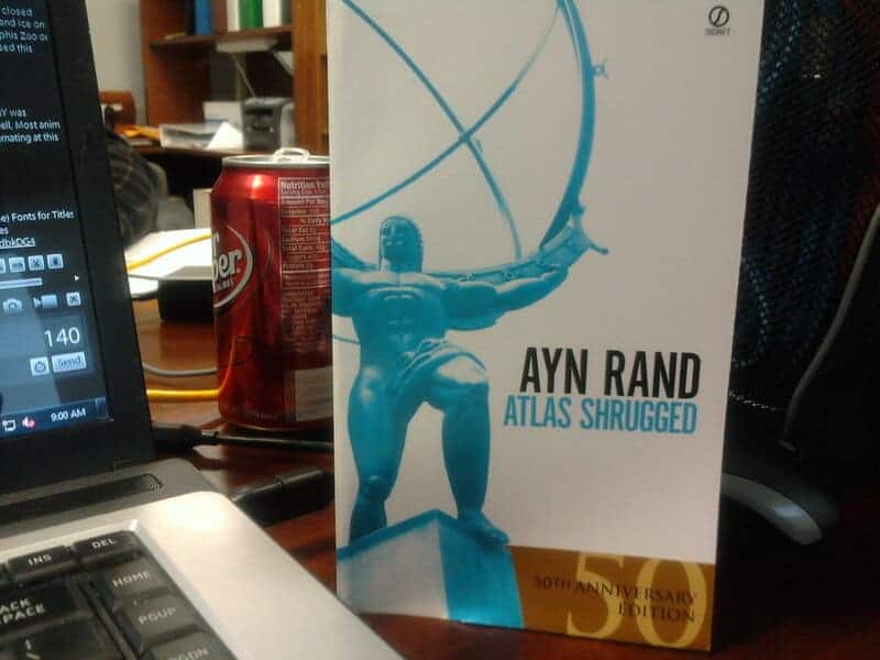 Next up on the reading list... atlas shrugged by ayn rand