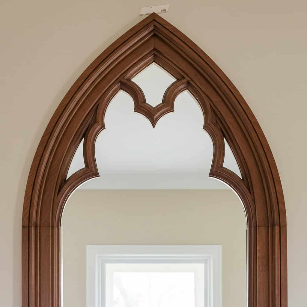 5. Gothic-Revival Arched Doorways