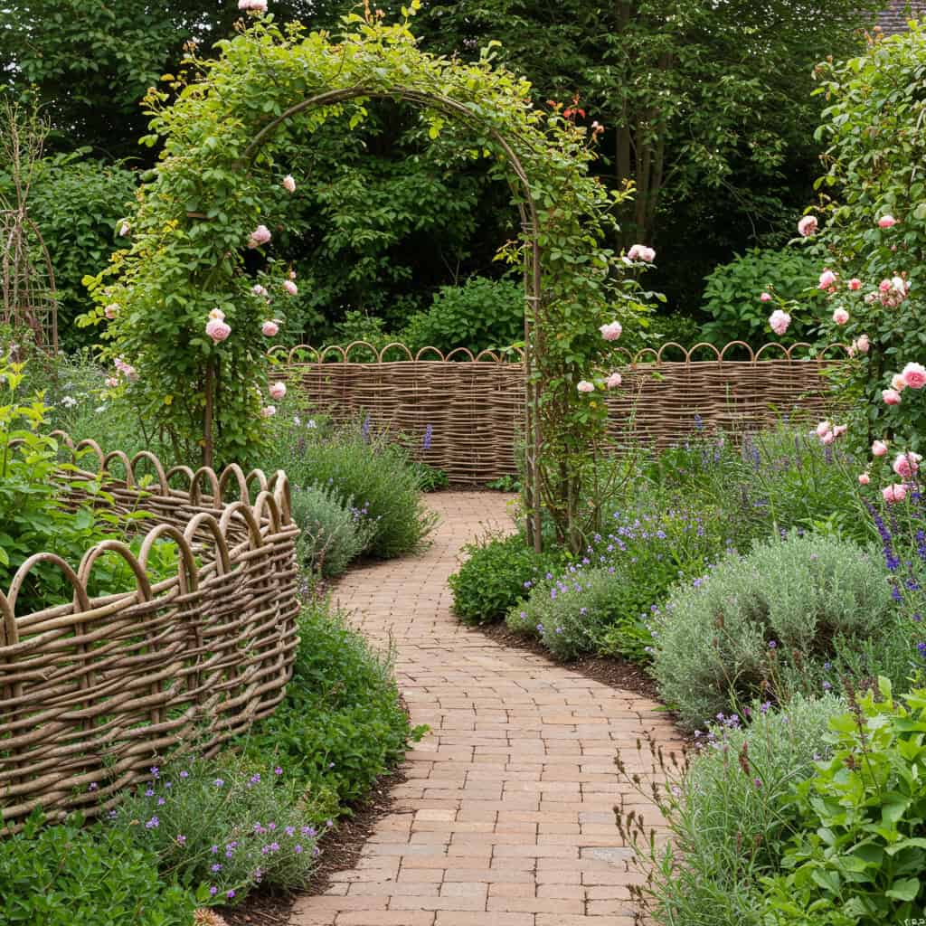 9. Classic English Cottage Garden Features