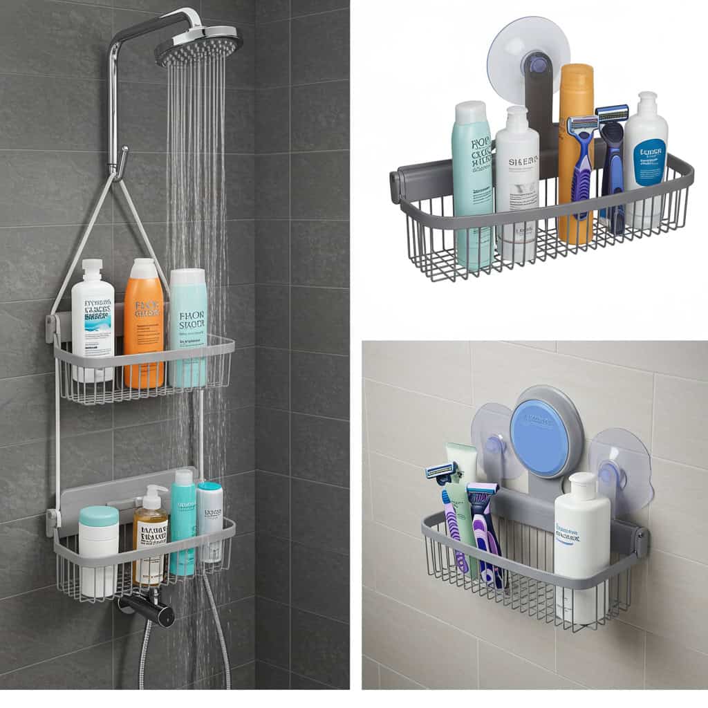 3. Shower Caddies