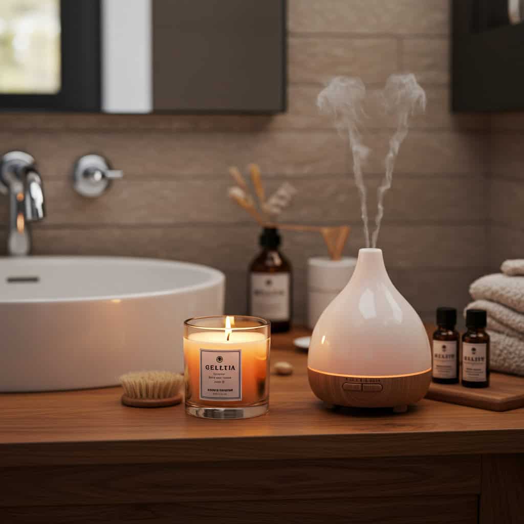 9. Scented Candle or Essential Oil Diffuser