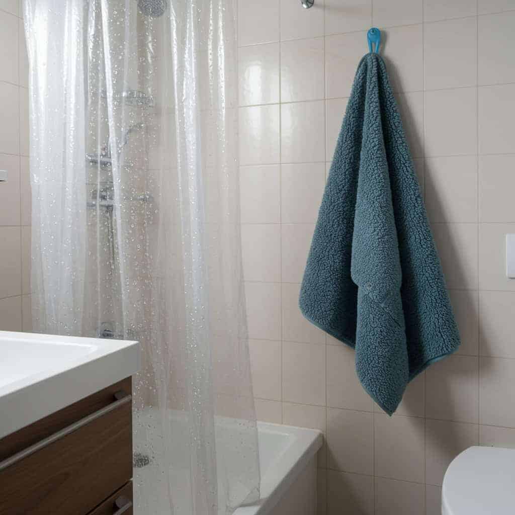 10. Shower Curtains and Bathroom Mats