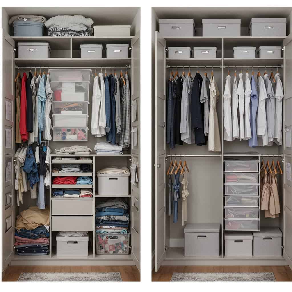 1. Overstuffing Closets