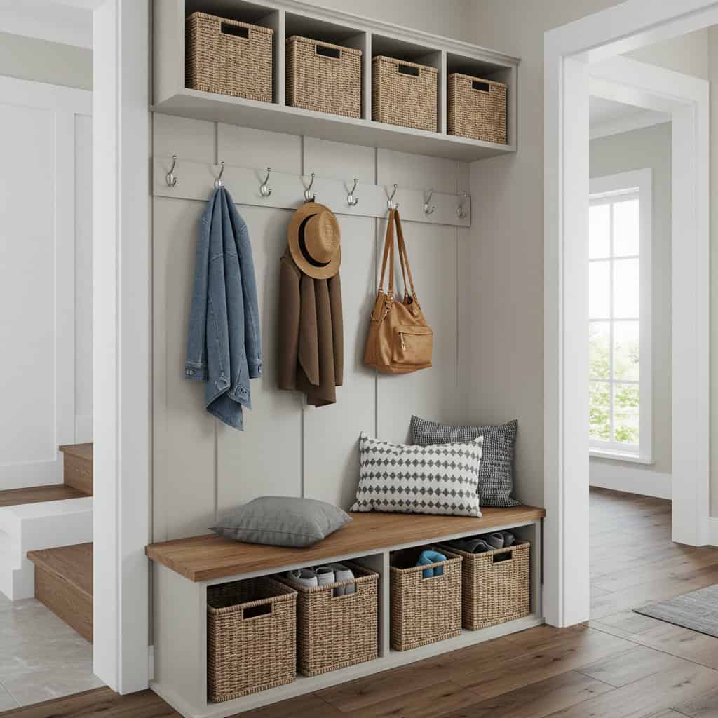 10. Neglecting Entryway Organization