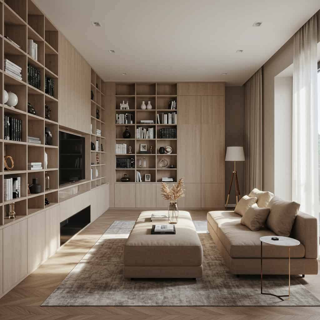 2. Modern Minimalist Retreat