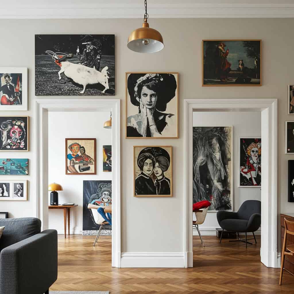 7. Art Should Be Hung at Eye Level