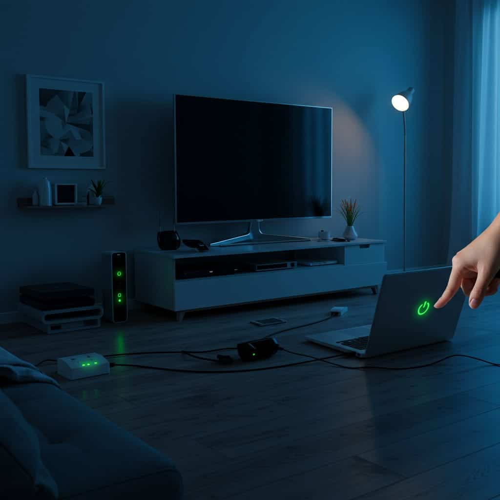 6. Turning Off Unused Electronics