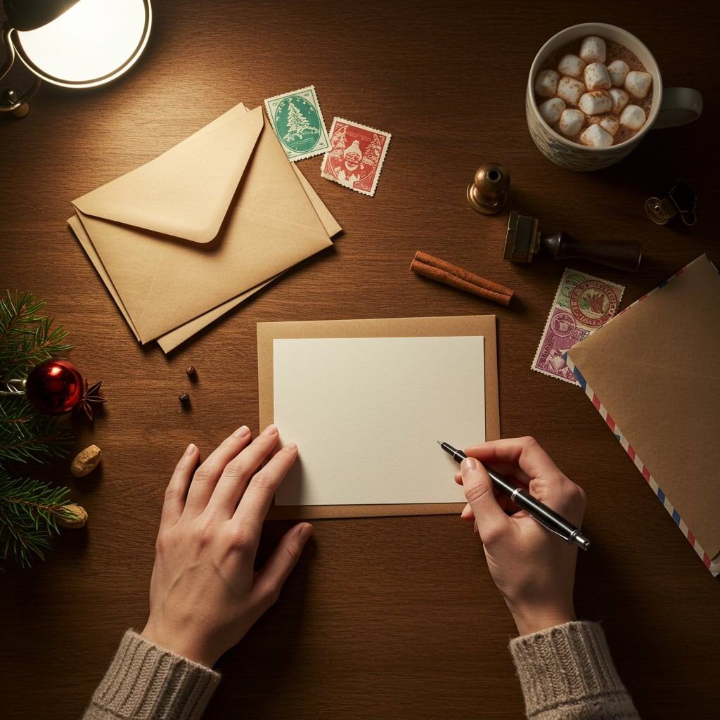 2. Handwritten Holiday Cards