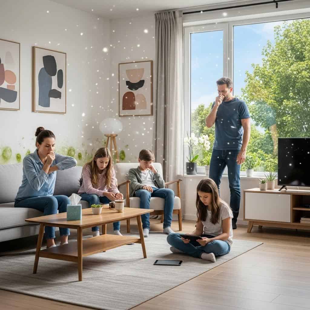 1. Persistent Allergies or Respiratory Symptoms