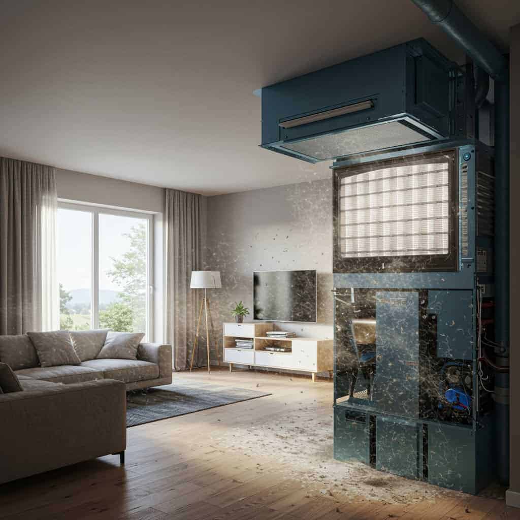 3. Frequent Dust Accumulation