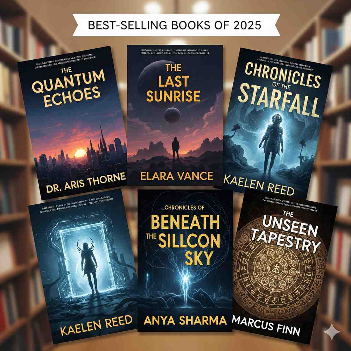Best-Selling Books of 2025