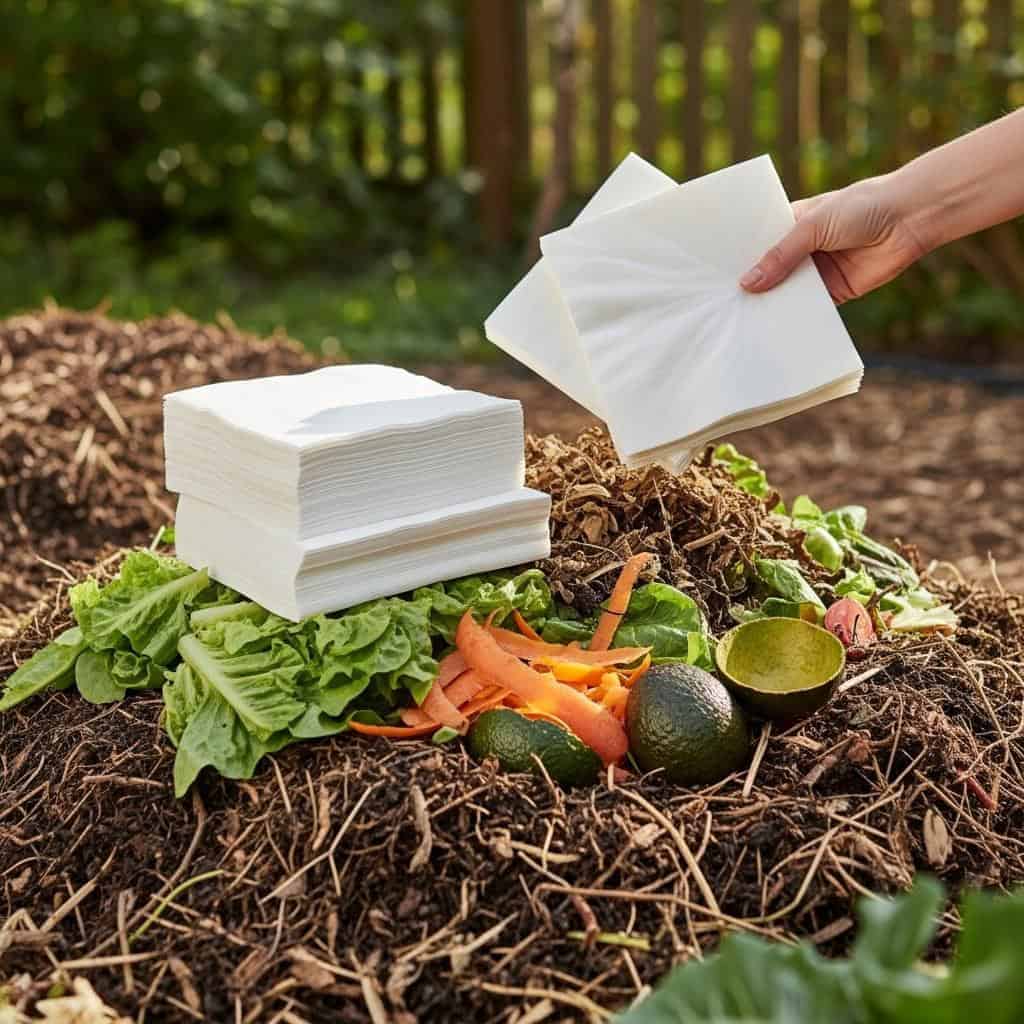 6. Paper Towels and Napkins (Unbleached/Unscented)