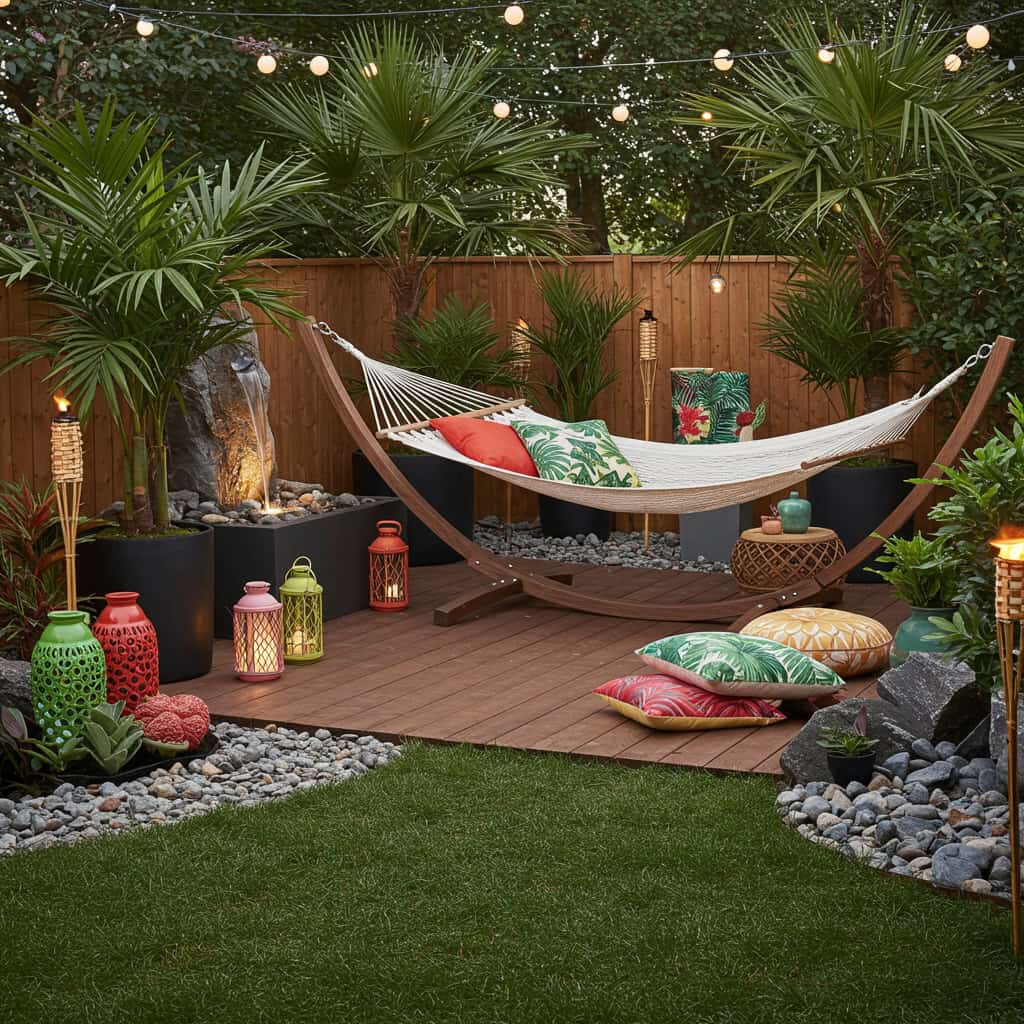 1. Create a Tropical Oasis