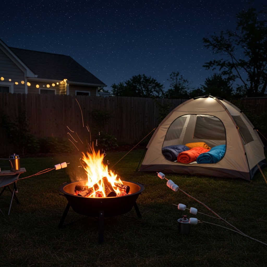 3. Camp Out Under the Stars