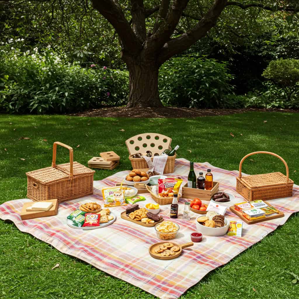 8. Plan a Backyard Picnic
